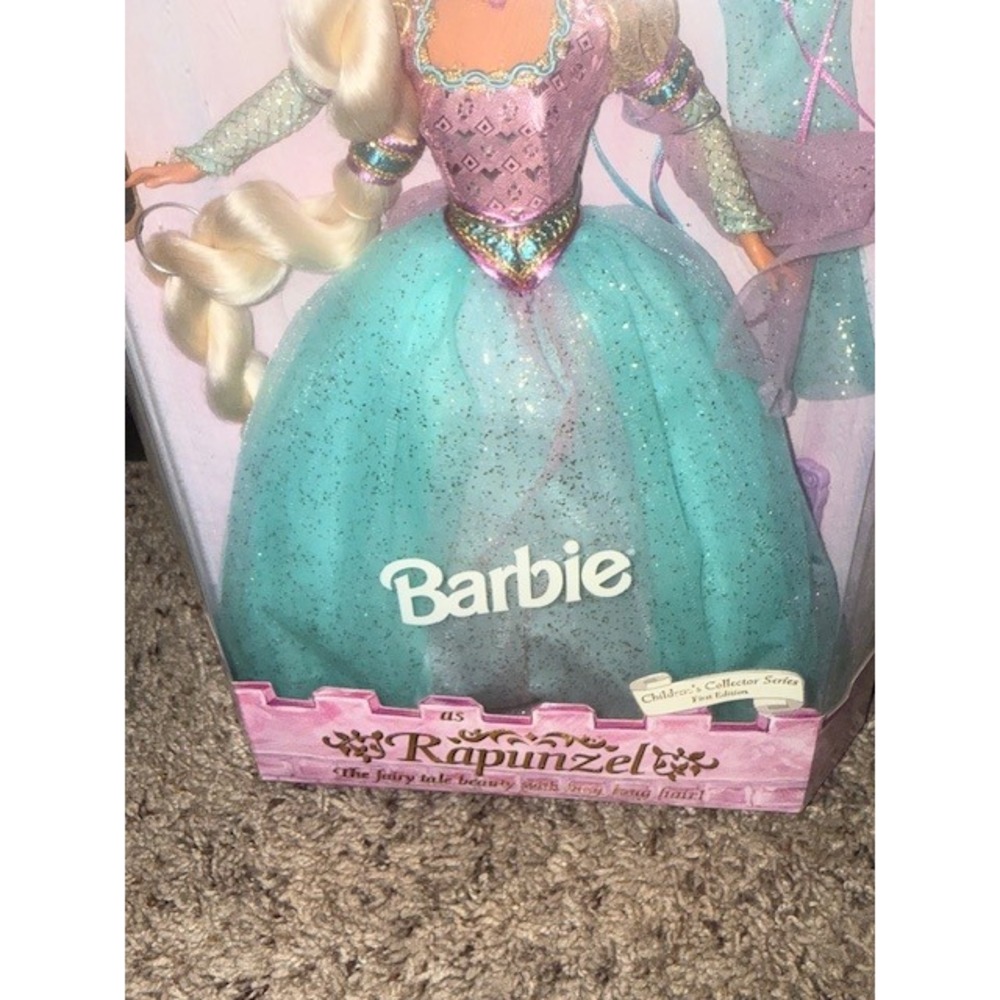 Barbie Childrens Collector Series Rapunzel Doll The Fairy Tale Beauty - Picture 3 of 8